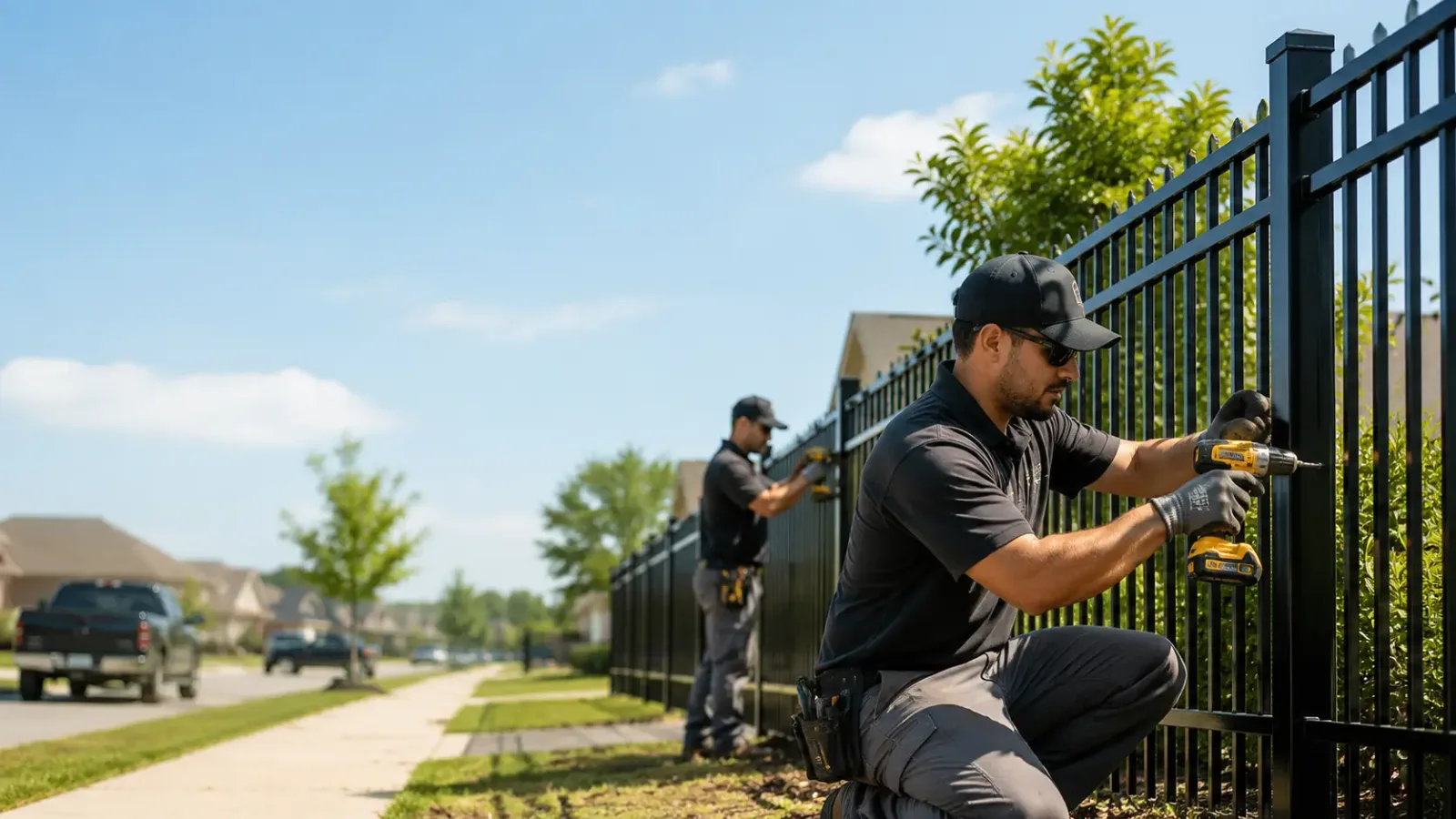 Metal Fence Installation in Georgetown, OH